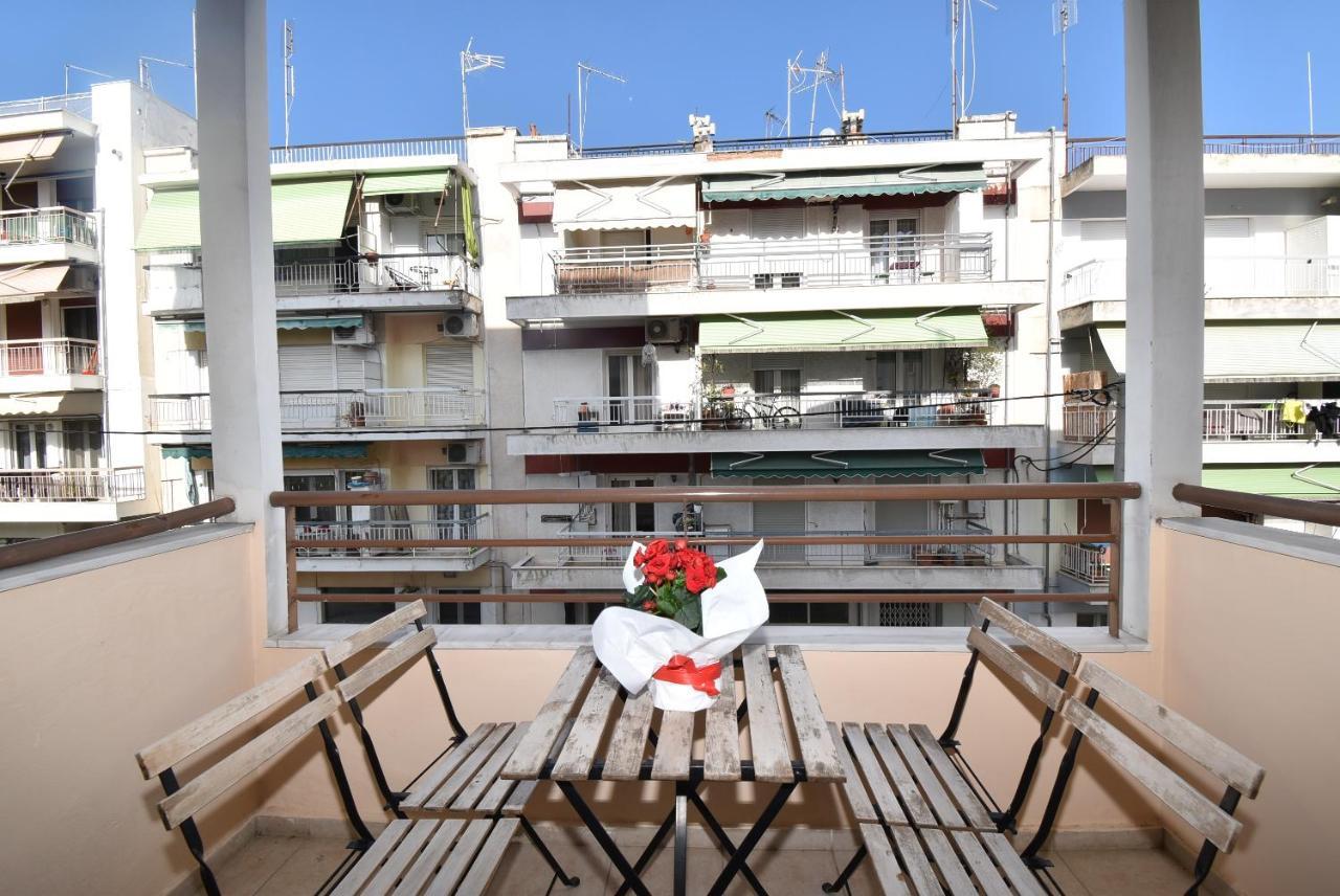 Central Apartment Thessaloniki-Easy Parking Bagian luar foto