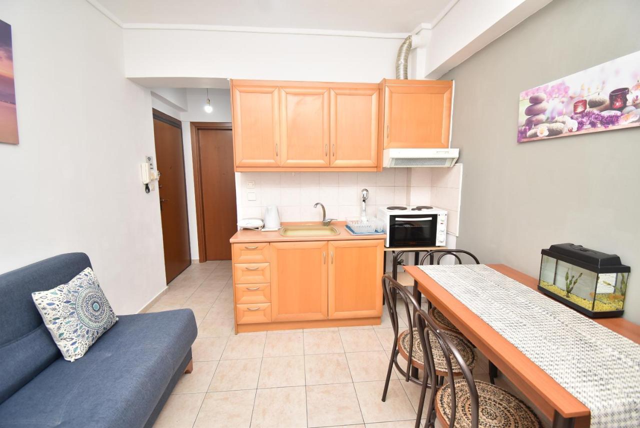 Central Apartment Thessaloniki-Easy Parking Bagian luar foto